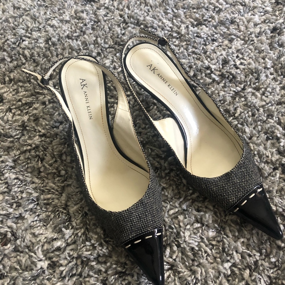 Sling back heels